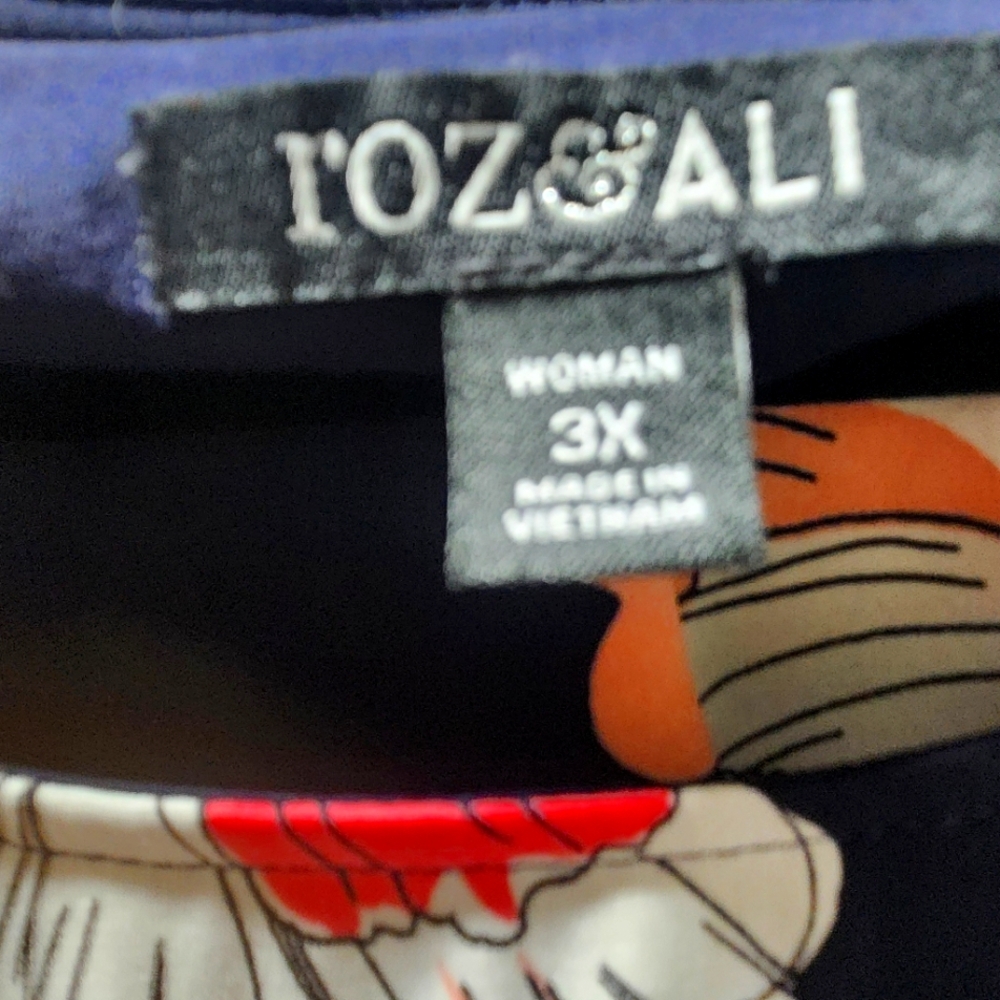Roz & Ali Multicolor Women's Dress